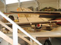 Outer wing panels in storage section