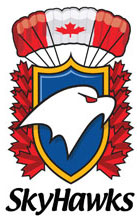 SkyHawks Crest, [Canadian Army]