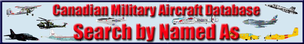 Search by Aircraft Named As